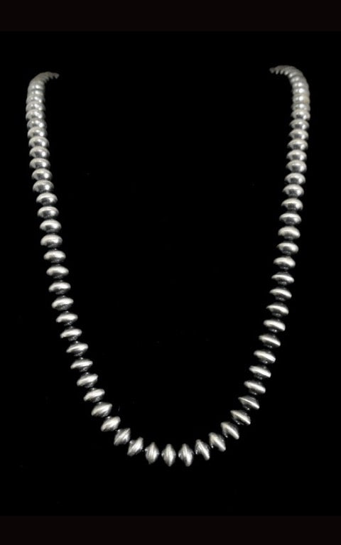 Navajo pearls necklace 24” inches 6mm