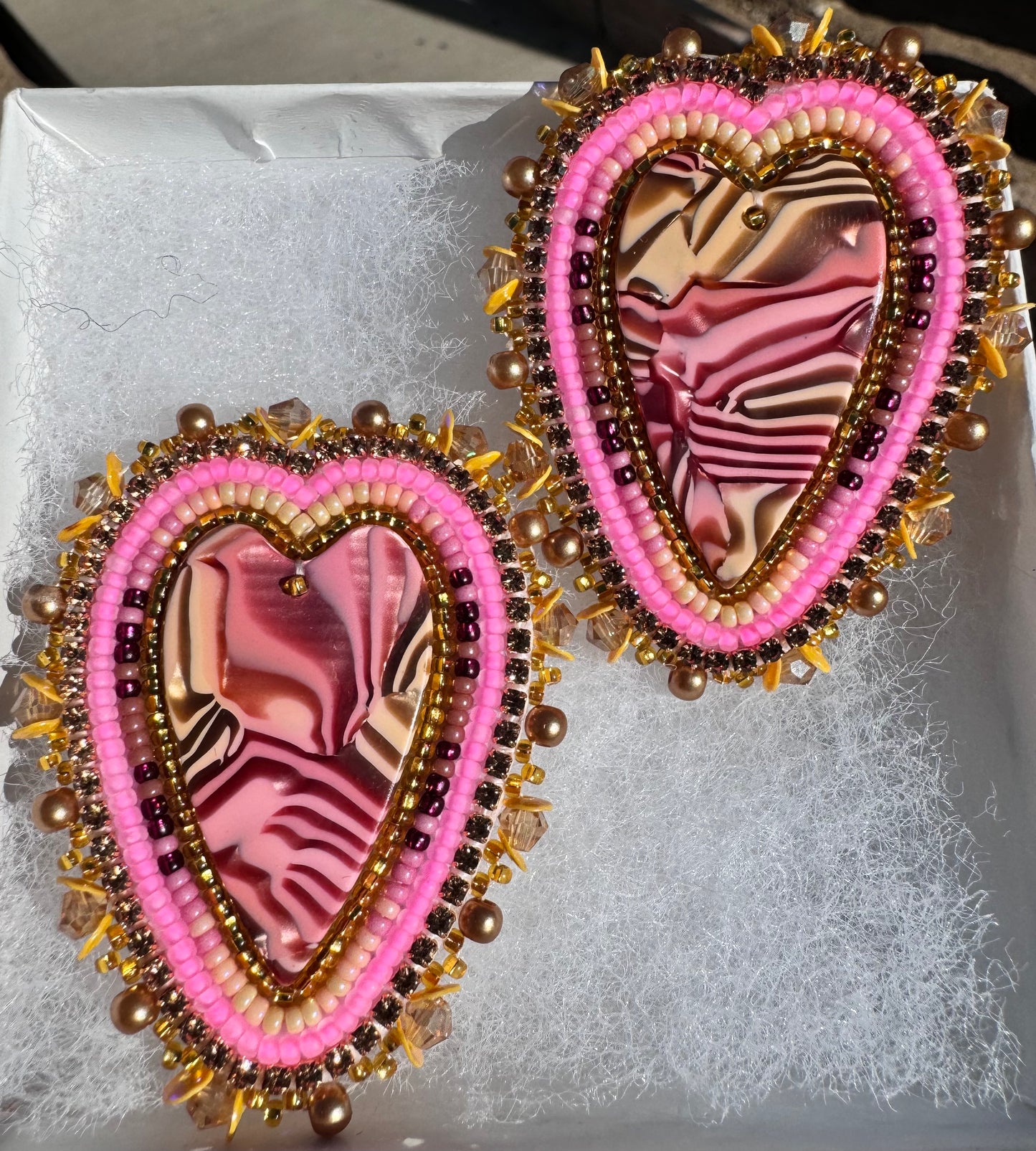 Chocolate pinky heart