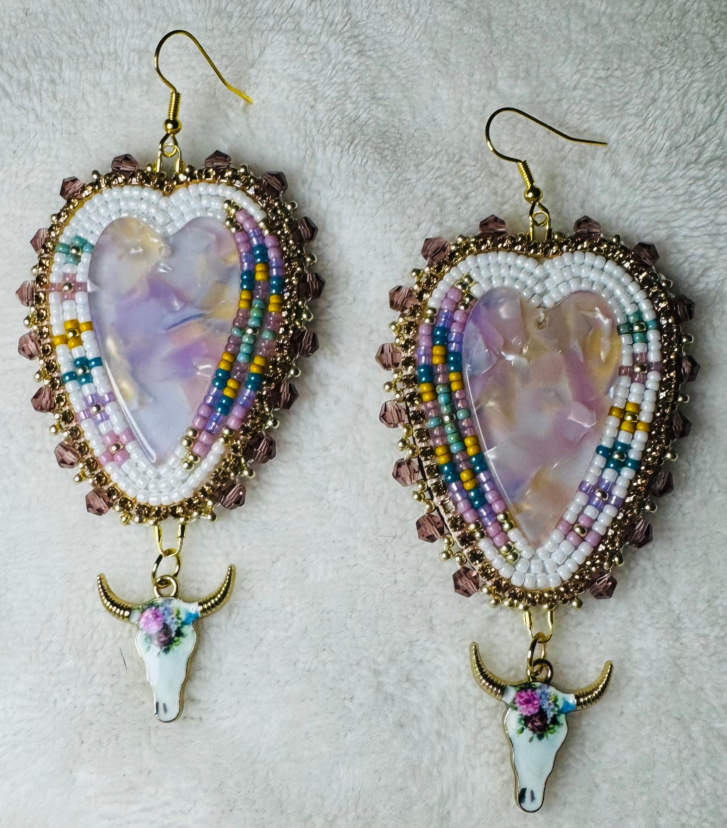 Lot Purple Heart drops